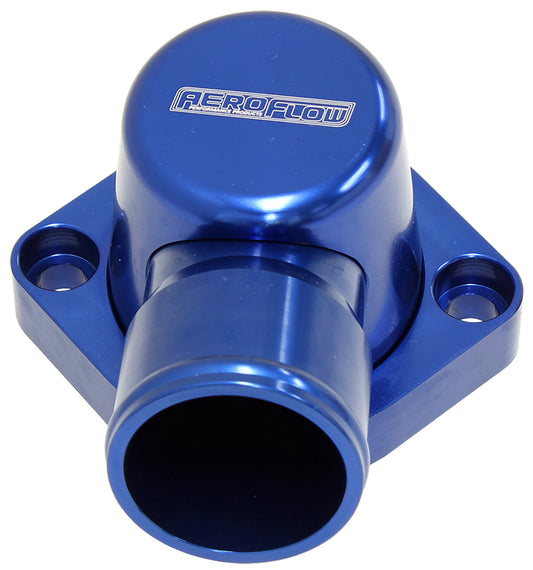 AF64-4037 - BILLET THERMOSTAT HOUSING BLUEFORD 429 460 SWIVEL 90 DEG BBF Aeroflow - AF 64-4037