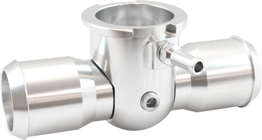 AF64-4039 - REMOTE RADIATOR HOSE FILLER 1-1/4-20 THREAD 42mm CAP BARB SILVER Aeroflow - AF 64-4039