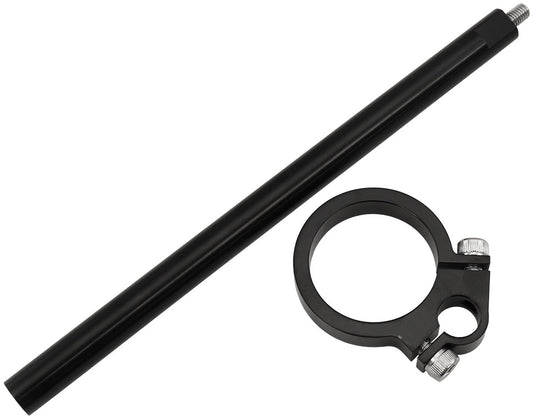 AF64-4058BLK - 40mm FUEL PUMP BRACKET STALK UNIVERSAL FITMENT CUSTOM HOLDE