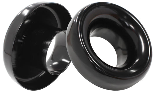 AF64-4071BLK - 4" bellmouth suit AR70 turbo or intake pipe, 6" O.D Black