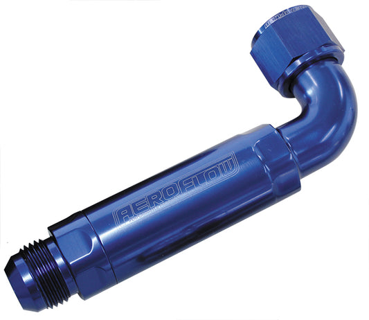 AF64-4100 - -12AN 90 DEG TO INLINE FILTER FOR USE WITH DRY SUMP PANS