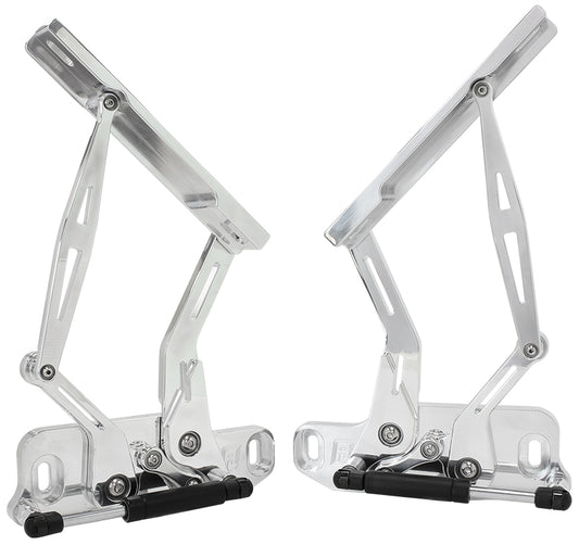 AF64-4122 - BILLET BONNET HINGE KIT POLISHHQ-WB HOLDEN, LH-UC TORANA new