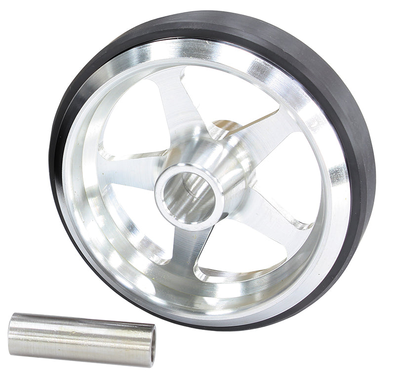 AF64-4360 - BILLET WHEELIE BAR WHEEL 10000ft/lbs load 3/8-1/2 SLEEV
