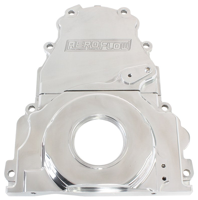 AF64-4361P - HOLDEN / CHEV LS BILLET 2 PIECTIMING COVER POLISHED