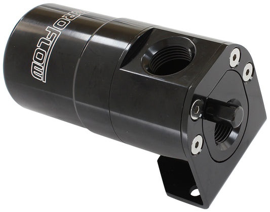 AF64-4363BLK - UNIVERSAL CATCH CAN -10ORB AIR / OIL SEPARATOR DIESEL