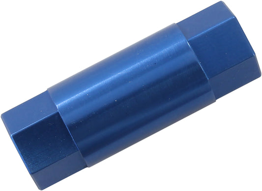 AF64-4385 - M6 FEMALE HEX SPACER BLUE 1 PER PACK 40mm LENGTH