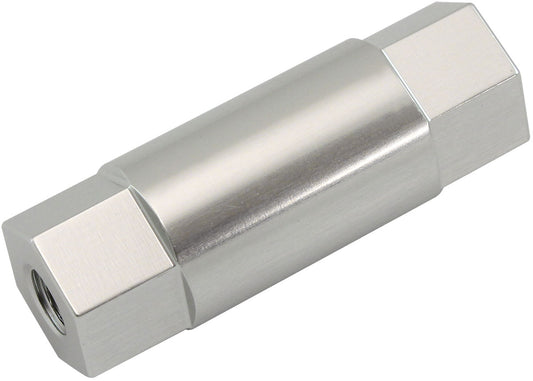AF64-4385S - M6 FEMALE HEX SPACER SILVER 1 PER PACK 40mm LENGTH