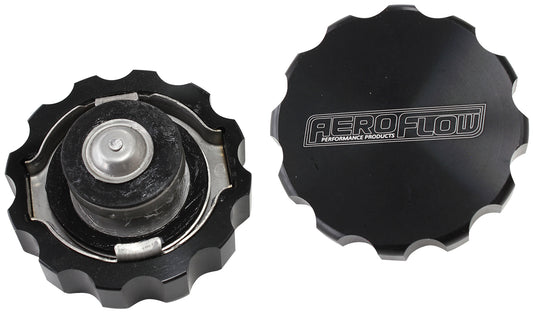 AF64-5033BLK - BILLET RADIATOR CAP 32MM 1.44bCOMPLETE WITH BILLET COVER