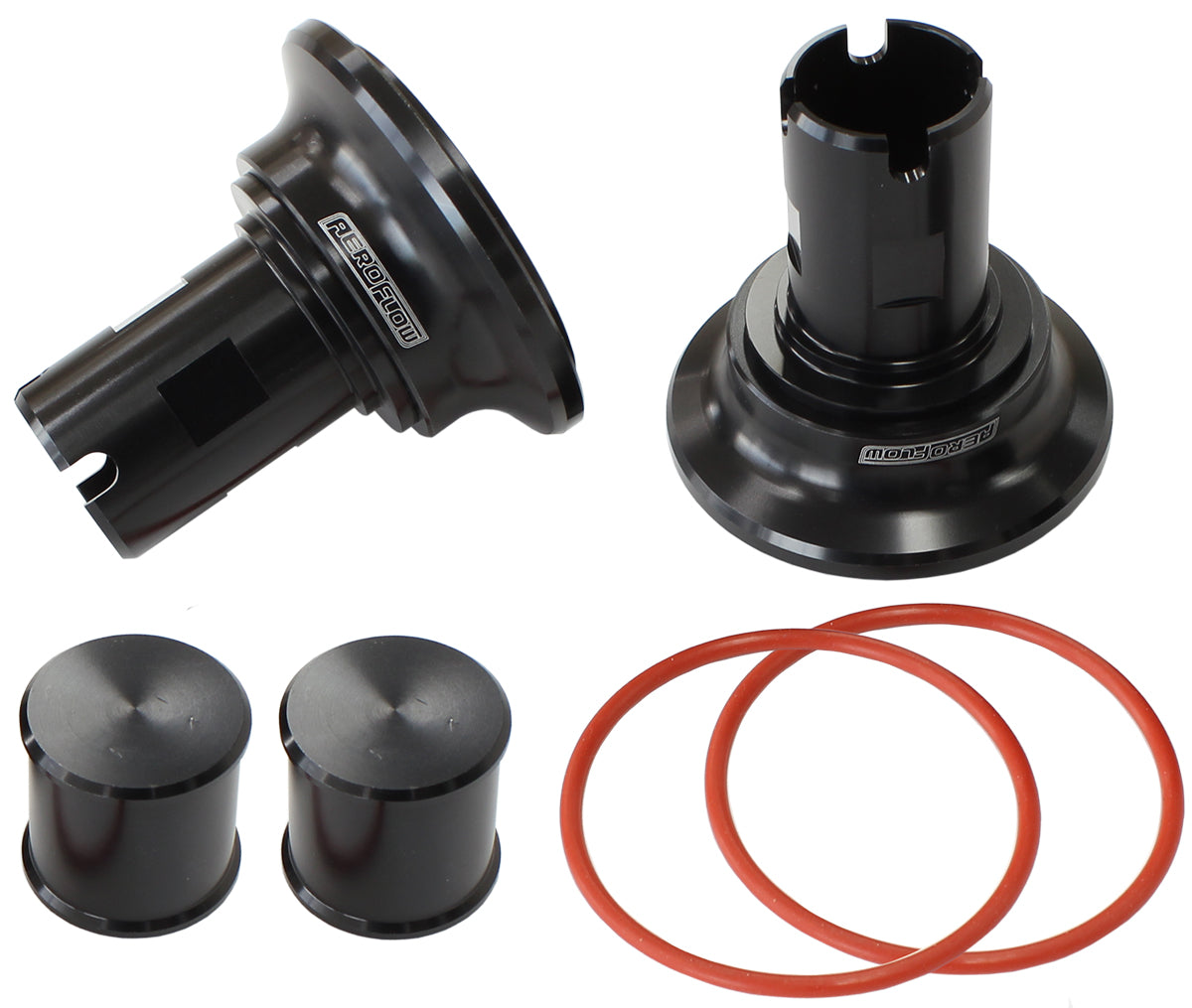 AF64-5057BLK - BMW 135 335 535 X5 N54 ONLY BOV ADAPTERS USE WITH 64-5050
