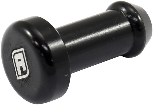AF64-5206BLK - BLOCK OFF PLUG 1/4" 6mm BLACK FOR RUBBER HOSE HEATER FUEL
