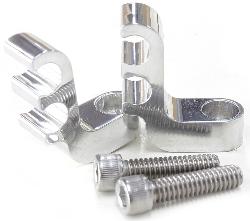 AF64-9702 - POLISHED 2 WIRE LEAD SEPARATORBOLT INTO VALVE COVER PAIR