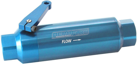 AF66-2051 - -12ORB INLINE FILTER WITH BALLVALVE STAINLESS STEEL 60 micr