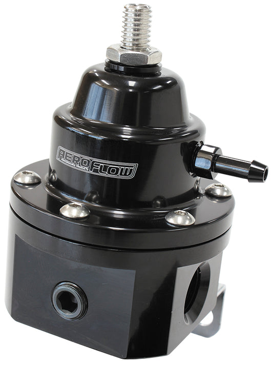 AF66-2055BLK - -6 ORB EFI FUEL PRESSURE REG 1200hp HANDLES 98ron,ETH, METH