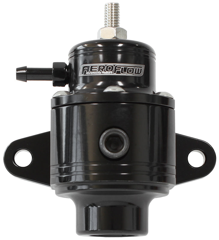 AF66-2058BLK - -6ORB EFI FUEL PRESSURE REG 800hp HANDLES 98ron,ETH, METH