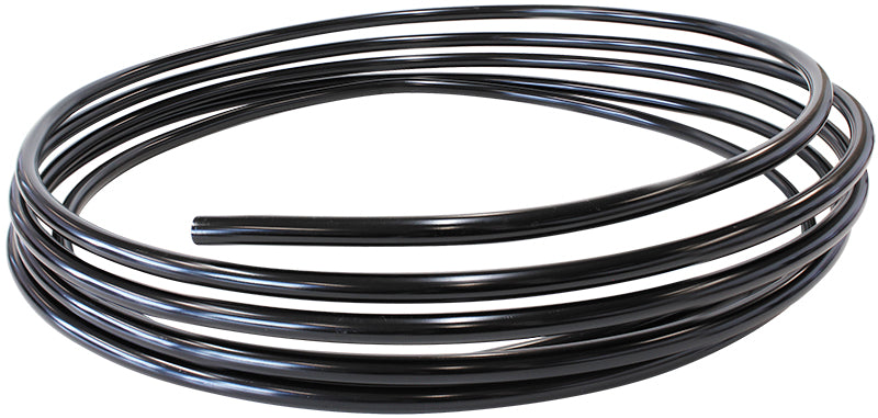 AF66-3002BLK - Aluminium Fuel Line 5/8" (15.88mm) 25ft. Length Roll Black Finish