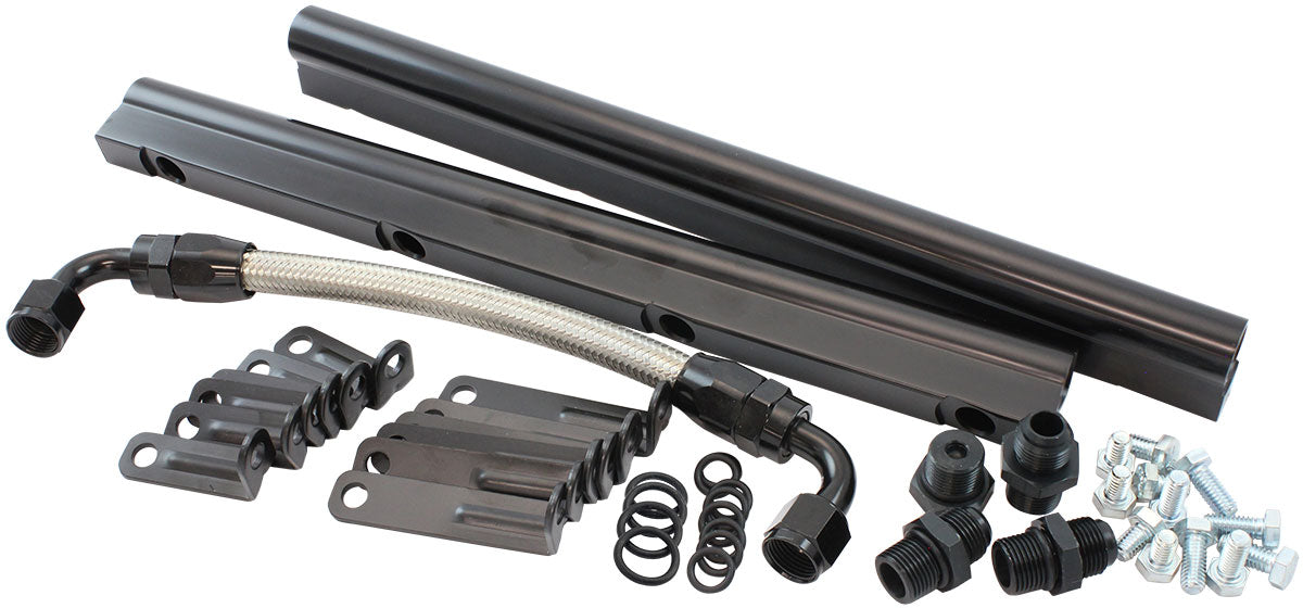 AF6999-6000 - GM LS FUEL RAIL KIT EFI INTAKEMANIFOLD RECTANGLE PORT LS3