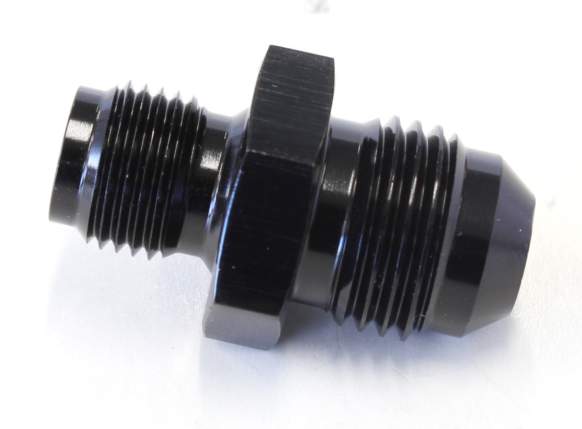 AF702-06BLK - Adaptor 7/16 X 24 Inverted seat to -06 Black