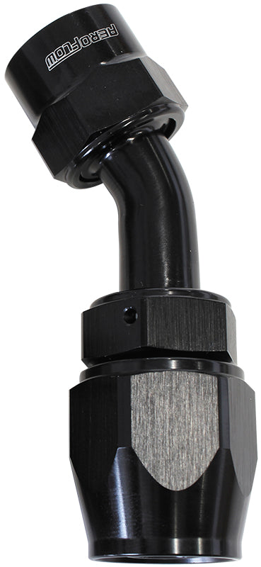 AF7022-06 - -6AN 45 DEGREE KRYPTALON LIGHTWEIGHT BIG BORE 1 PIECE