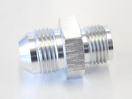 AF704-08S - Adaptor 5/8 X 18 Inverted seat to -08 Silver