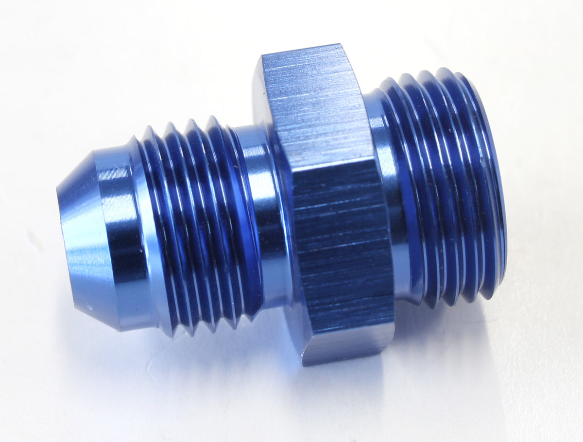 AF706-06 - CARTER/EDELBROCK FITTING -6 BLUE 5/8" X 20 TO -6AN