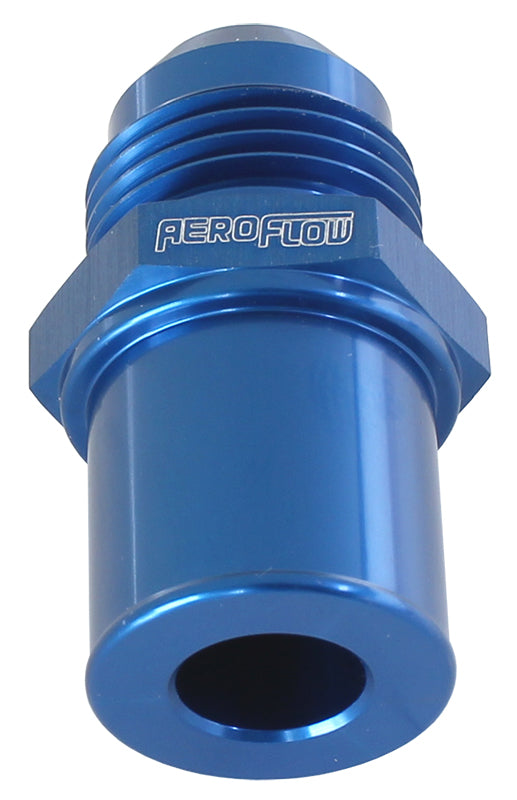 AF708-08R - PRESS IN COVER BREATHER ADAPTETO -8AN BLUE BA to FG REAR