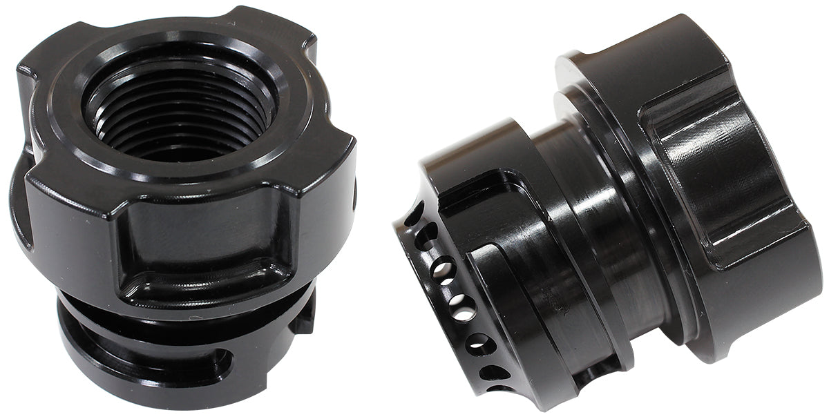 AF708-10-10BLK - GM LS OIL FILL CAP BREATHER PCV VENT SCREW IN -10AN OEM