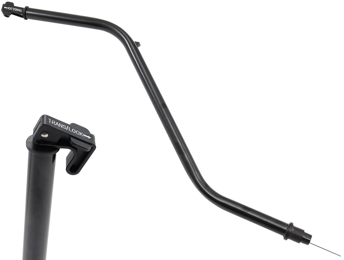 AF72-2400BLK - GM TH400 TRANSMISSION LOCKING DIPSTICK HARD TUBE BLACK