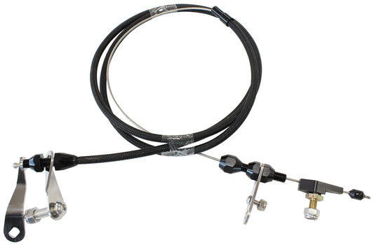 AF72-7001BLK - AEROFLOW KICKDOWN CABLE C6 BLACK FINISH