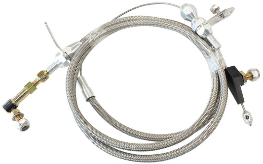 AF72-7006 - AEROFLOW KICKDOWN TORQUEFLITE 904 CABLE CHROME FINISH