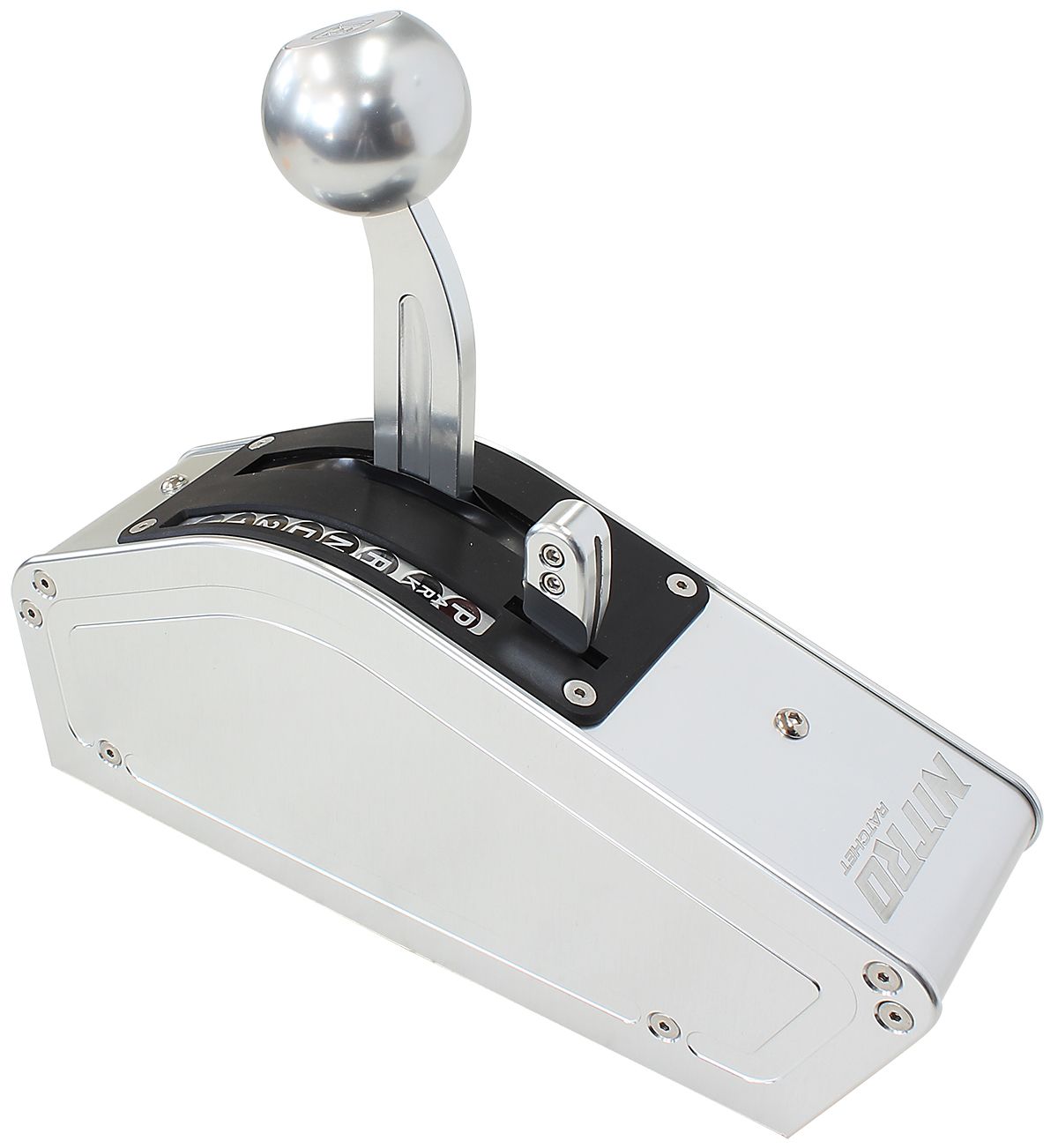 AF72-9010 - Bang Shift NITRO 2, 3 & 4 Speed Ratchet Shifter Silver Finish