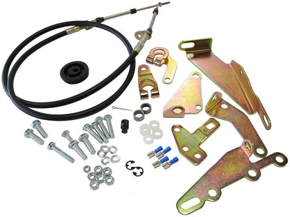 AF72-9023 - Bang Shift ATTACK 4 Speed Forward Pattern Gate Shifter Silver Finish