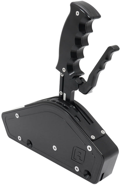 AF72-9030BLK - Bang Shift ATTACK SL 2,3,4 Speed Gate Shifter - Black Finish Rear Exit Cable Design