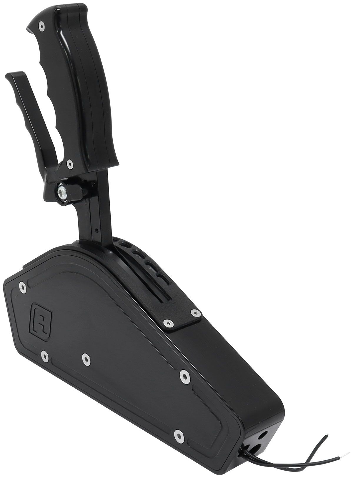 AF72-9030BLK - Bang Shift ATTACK SL 2,3,4 Speed Gate Shifter - Black Finish Rear Exit Cable Design