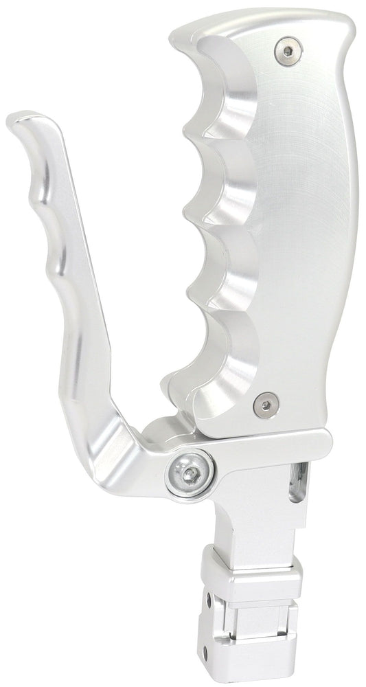 AF72-9105 - Bang Shift Attack OEM Ford Mustang Shifter Handle - Silver Billet Factory Replacement Shifter Handle