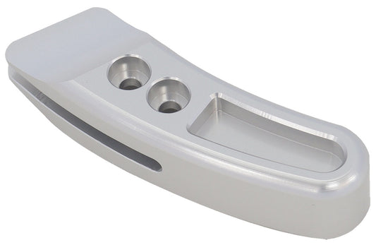 AF72-9921 - SILVER REVERSE EXTENDED LOCK OUT COVER BILLET NITRO PISTOL ATTACK Aeroflow - AF 72-9921