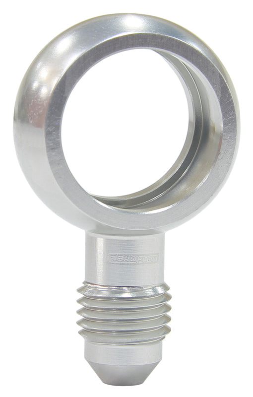 AF726-04S - 18mm I.D banjo to -4AN straighsilver