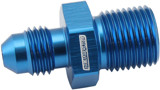 AF742-04 - METRIC M14 X 1.25MM TO -4AN BLUE MALE M14 X 1.25MM TO -4AN