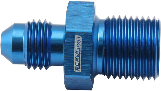 AF742-06 - METRIC M14 X 1.25MM TO -6AN BLUE MALE M14 X 1.25MM TO -6AN