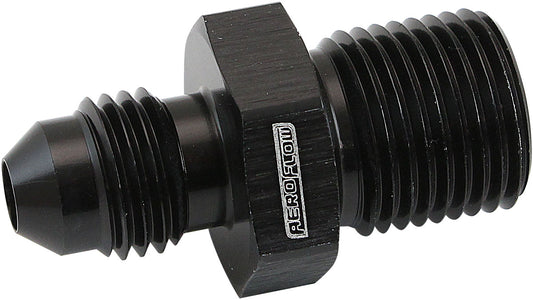 AF742-06BLK - METRIC M14 X 1.25MM TO -6AN BLACK MALE M14x1.25MM TO -6AN