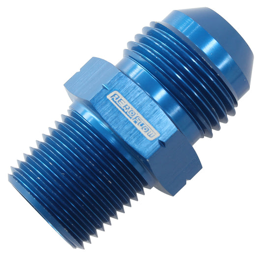 AF757-08 - 3/8" BSP TAPERED TO -8AN BRITISH STD PIPE TAPERED