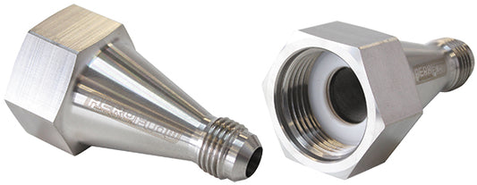AF758-04 - NITROUS BOTTLE ADAPTER -4AN STEEL FINISH FILTER INCLUDED