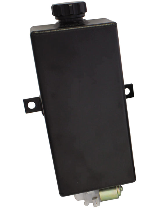 AF77-1000BLK - FABRICATED BLACK WASHER TANK WITH MOTOR-L,W,H=80X100X210MM