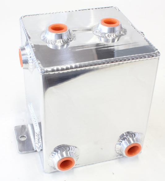 AF77-1011 - FABRIC ALLOY UNIV TANK 2L X 6 -8 ORB POLISHD WITH MOUNT TABS