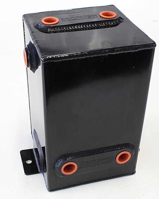 AF77-1012BLK - FABRIC ALLOY UNIV TANK 3L X 6 -8 ORB BLACK WITH MOUNT TABS