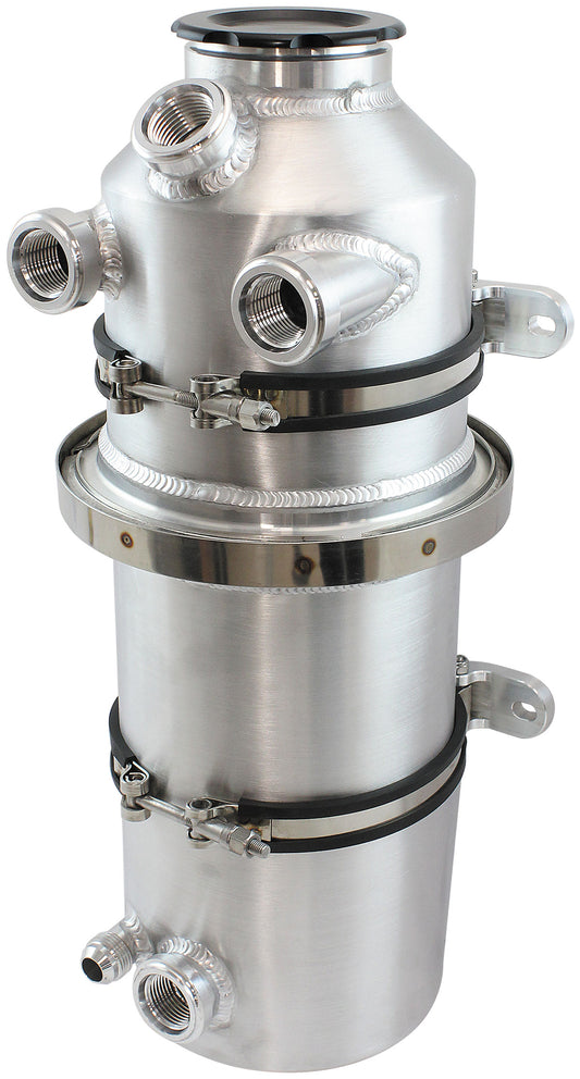 AF77-1050 - DRY SUMP TANK 19.5" x 6" 2 GAL495mm x 152mm 7.5L RAW ALLOY