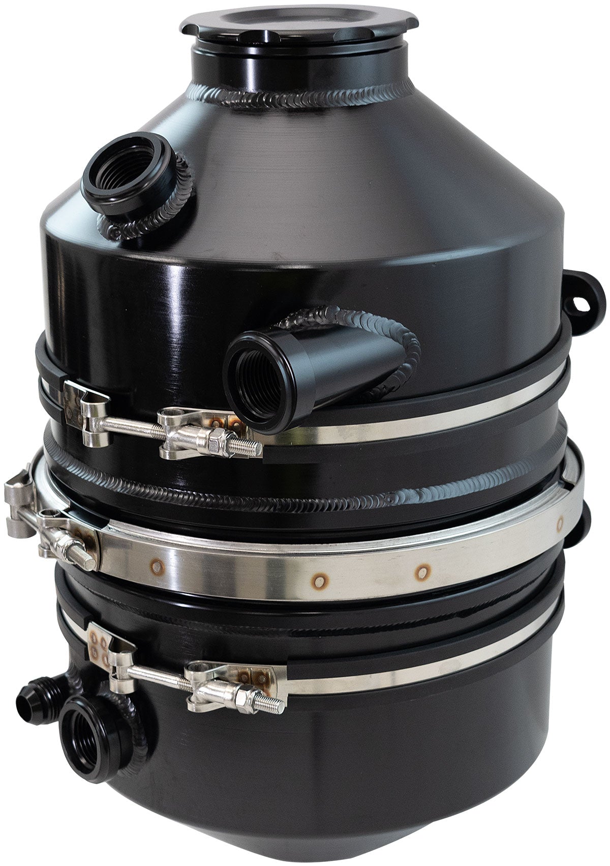 AF77-1053BLK - DRY SUMP TANK 16" x 9" 3 GAL 406mm x 228mm 11.3L BLACK