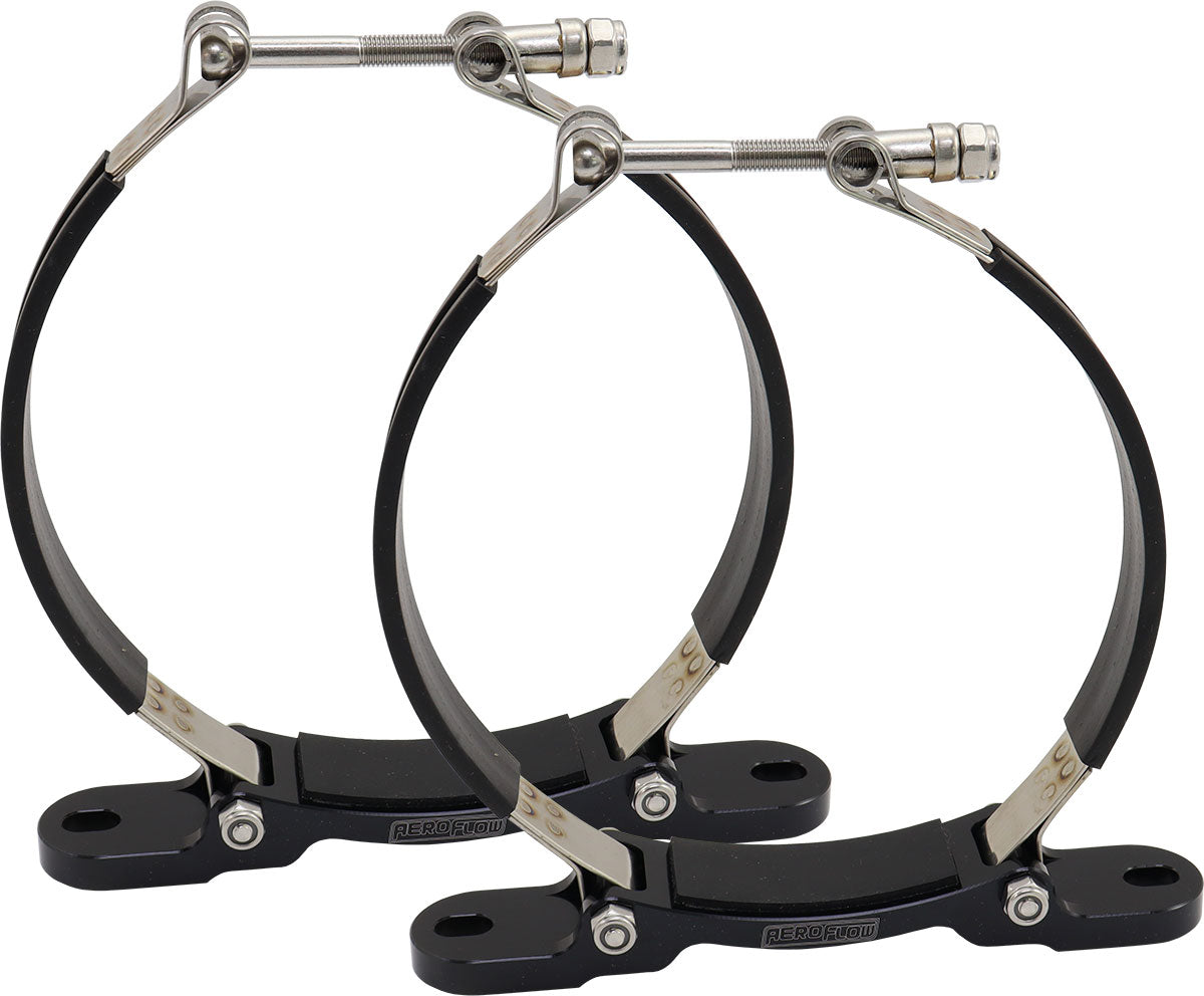 AF77-1060 - MOUNTING BRACKET DRY SUMP TANK6" DIAMETER 77-1050 PAIR BLACK