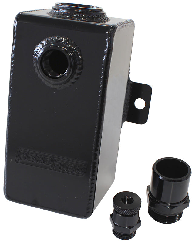 AF77-2015BLK - 1.1L BREATHER -10ORB,1-3/8" BARB OR -16ORB FOR REMOTE PLUM