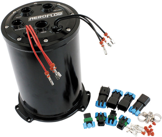 AF77-4056BLK - SINGLE,TWIN OR TRIPLE ROUND SURGE TANK 40mm PUMPS BLACK
