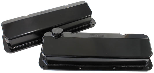 AF77-5001BLK - 302 351C FORD FABRICATED VALVECOVERS BLACK